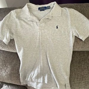 Gray Ralph Lauren Polo shirt
